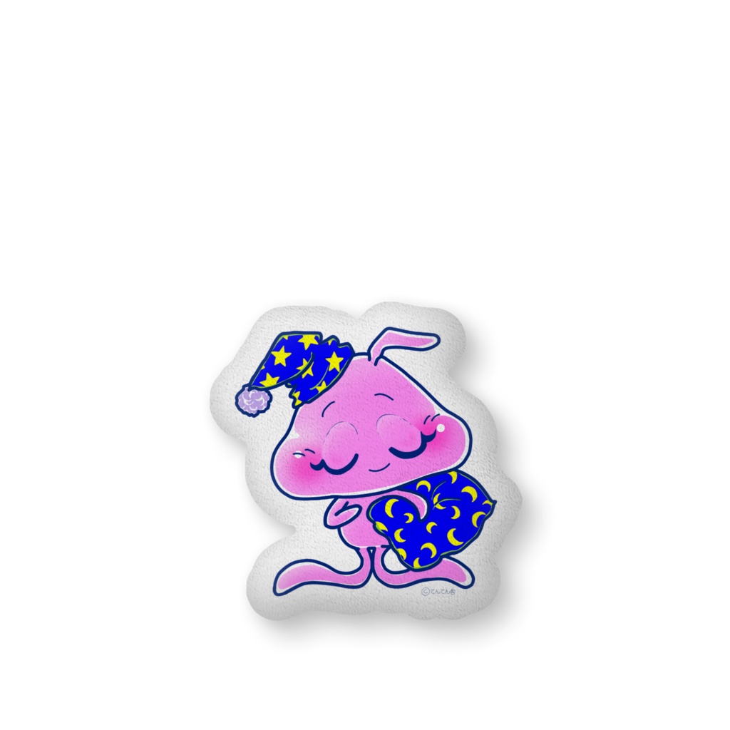 ふわふわクッション（中）カラP星人