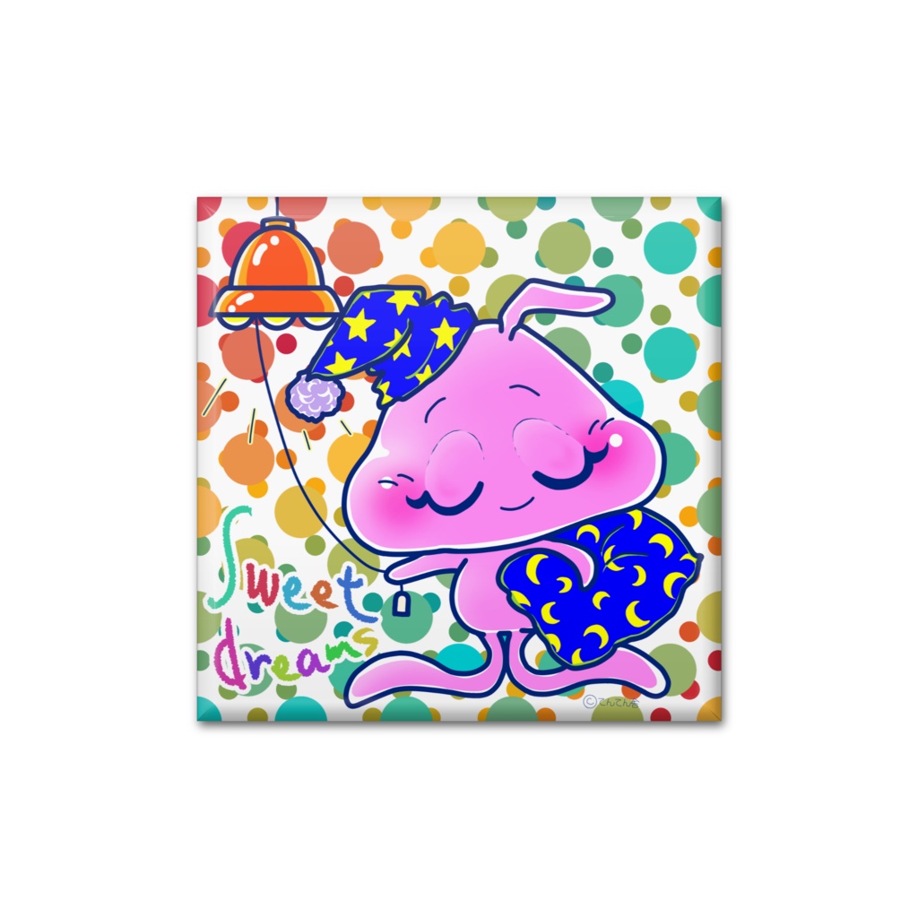 缶バッジ　四角形40mm" SweetDreams2 "