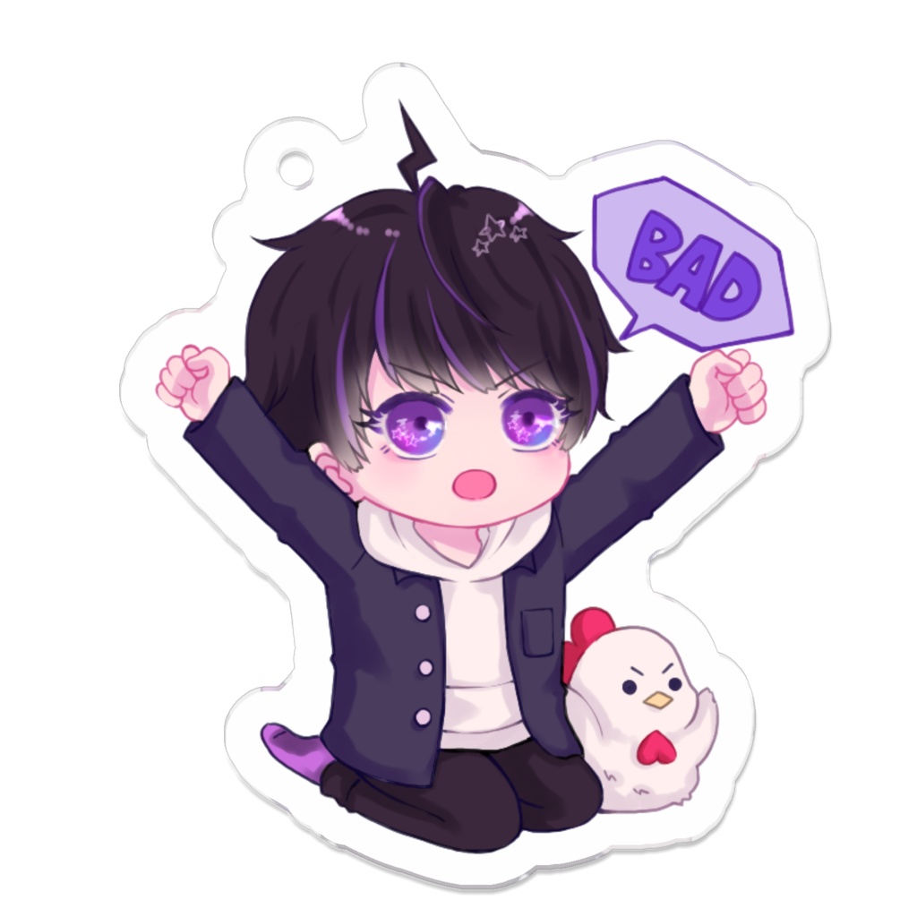 雪瀬（ゆきせ）に怒られたいアクリルキーホルダー