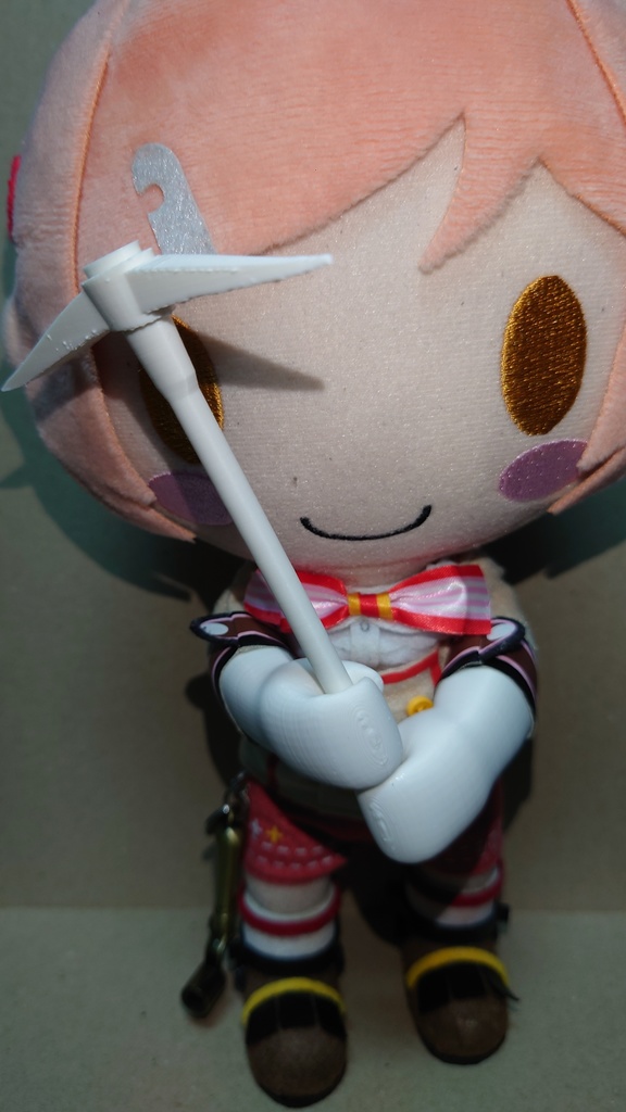 ぬいぐるみ用グローブとピッケル(ミトン型)