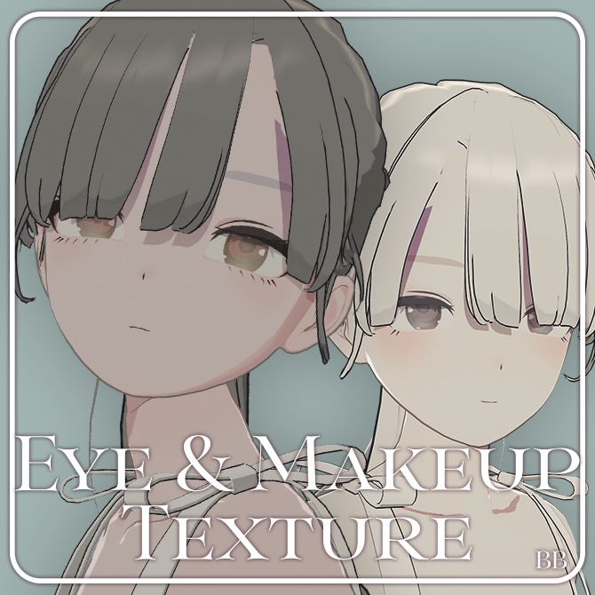 【Lapwing用】アイテクスチャ/まつげテクスチャ【VRChat想定】