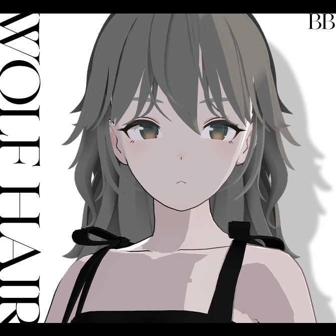 WOLF HAIR【髪型/VRChat想定】