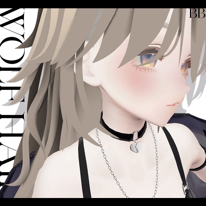 WOLF HAIR【髪型/VRChat想定】