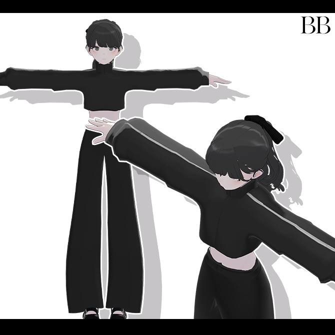 スポーツウェア【Lapwing用/VRChat想定】