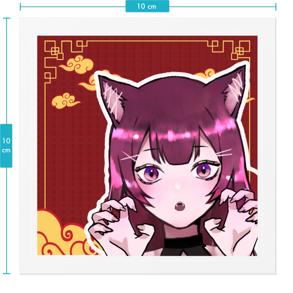 ダイカットステッカー