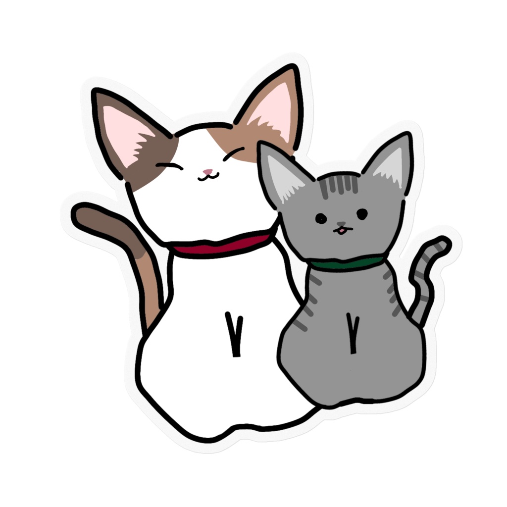 すず みるく ステッカー