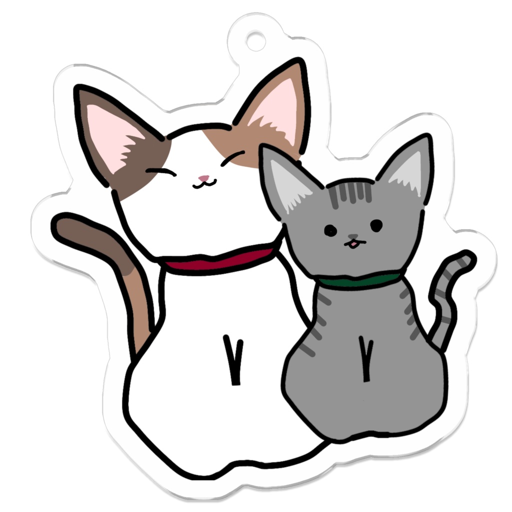 すず みるく アクリルキーホルダー