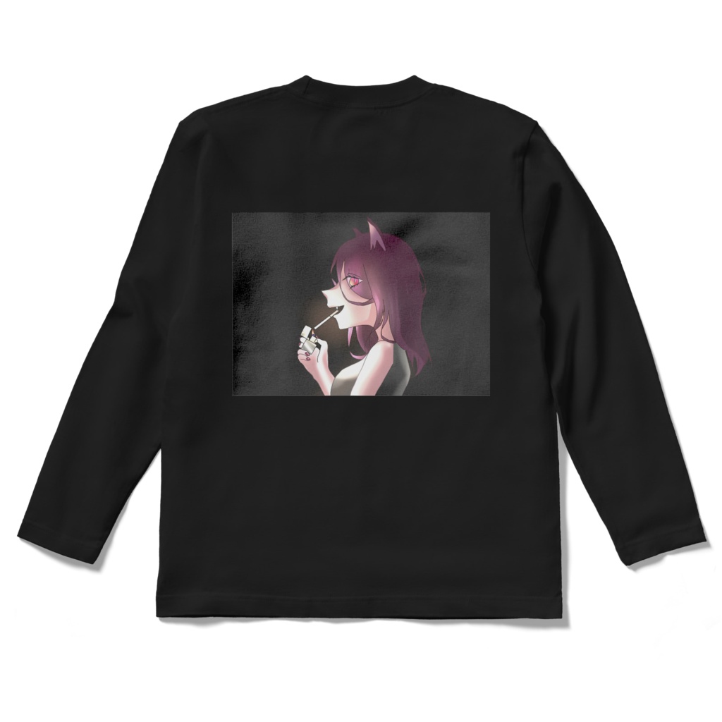 ロングスリーブTシャツ 裏面