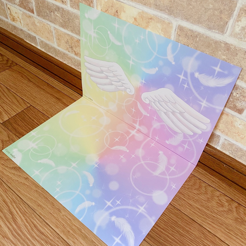 【天使降臨】背景デザイン(1/12サイズ向け)