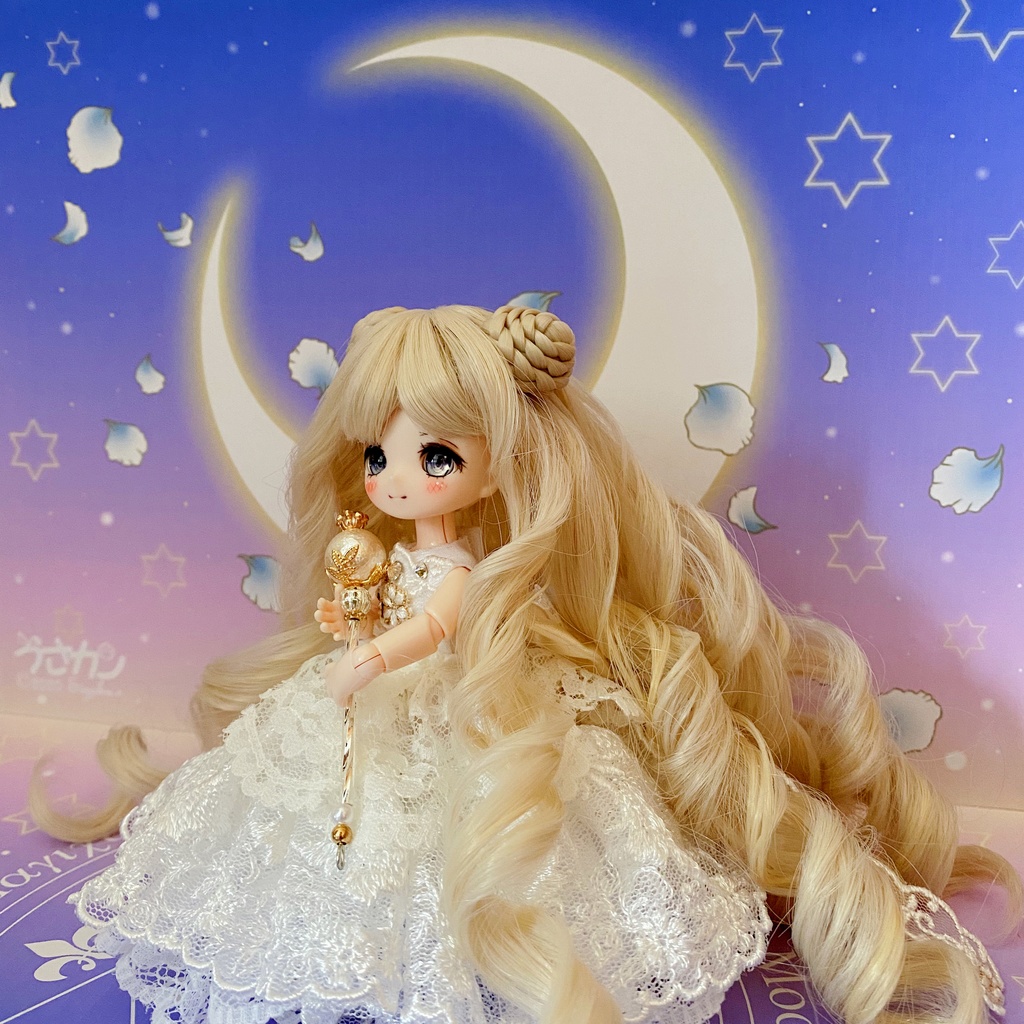 【月夜ロマンス】背景デザイン(1/12サイズ向け)