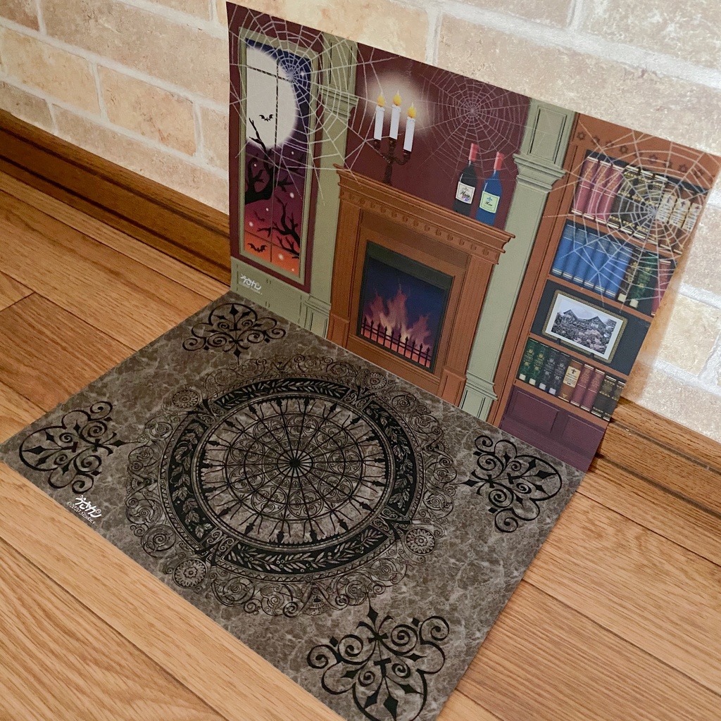 【ホーンテッドハウス】背景デザイン(1/12サイズ向け)