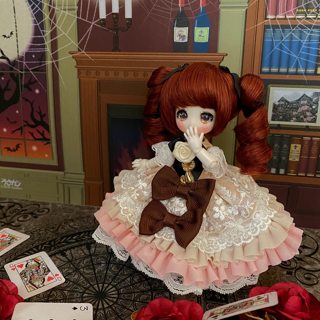 【ホーンテッドハウス】背景デザイン(1/12サイズ向け)