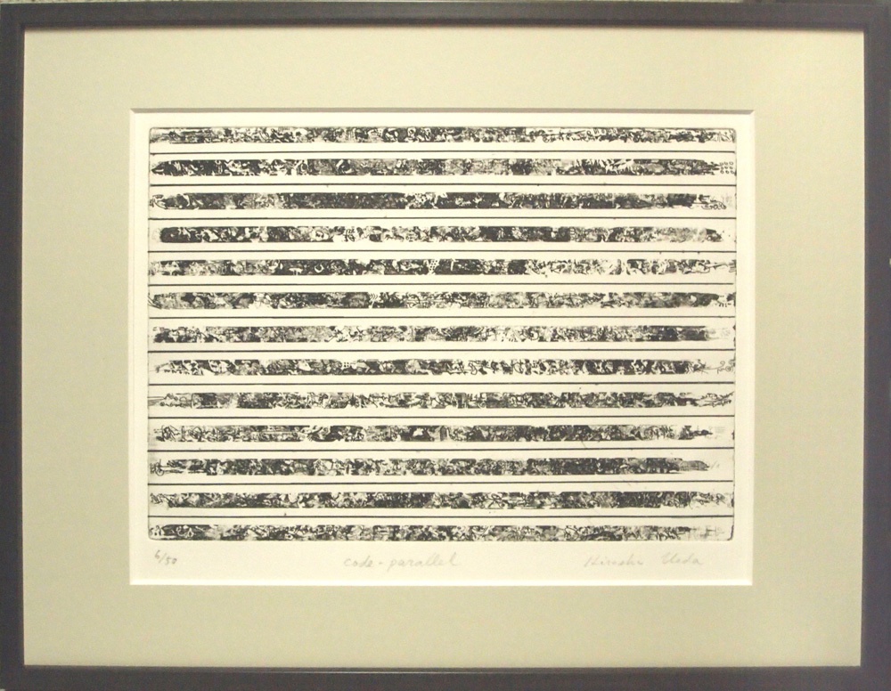 銅版画：code-parallel