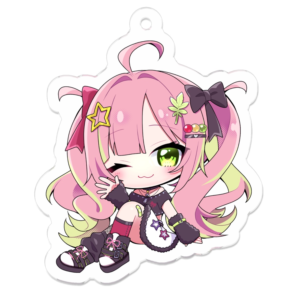 【誕生日記念2025】星咲よもぎデフォルメ アクリルキーホルダー