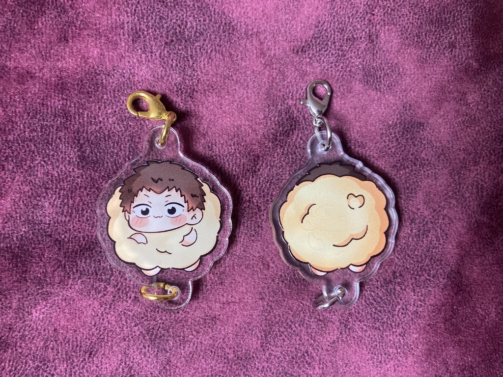 ポップコーンの妖精アクキー