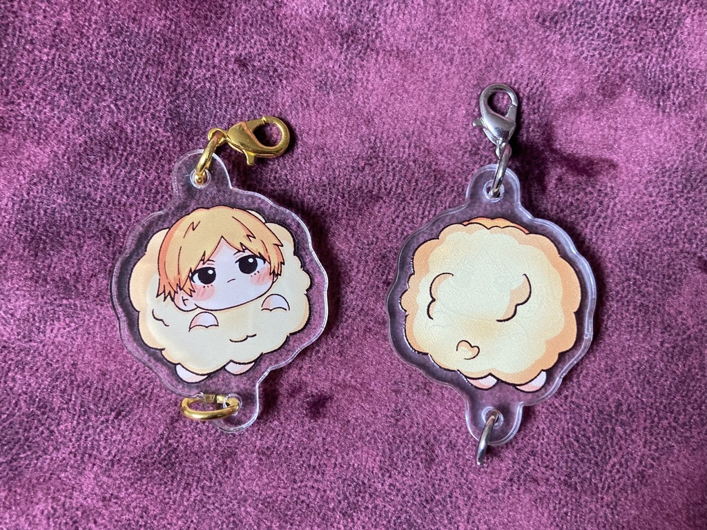 ポップコーンの妖精アクキー