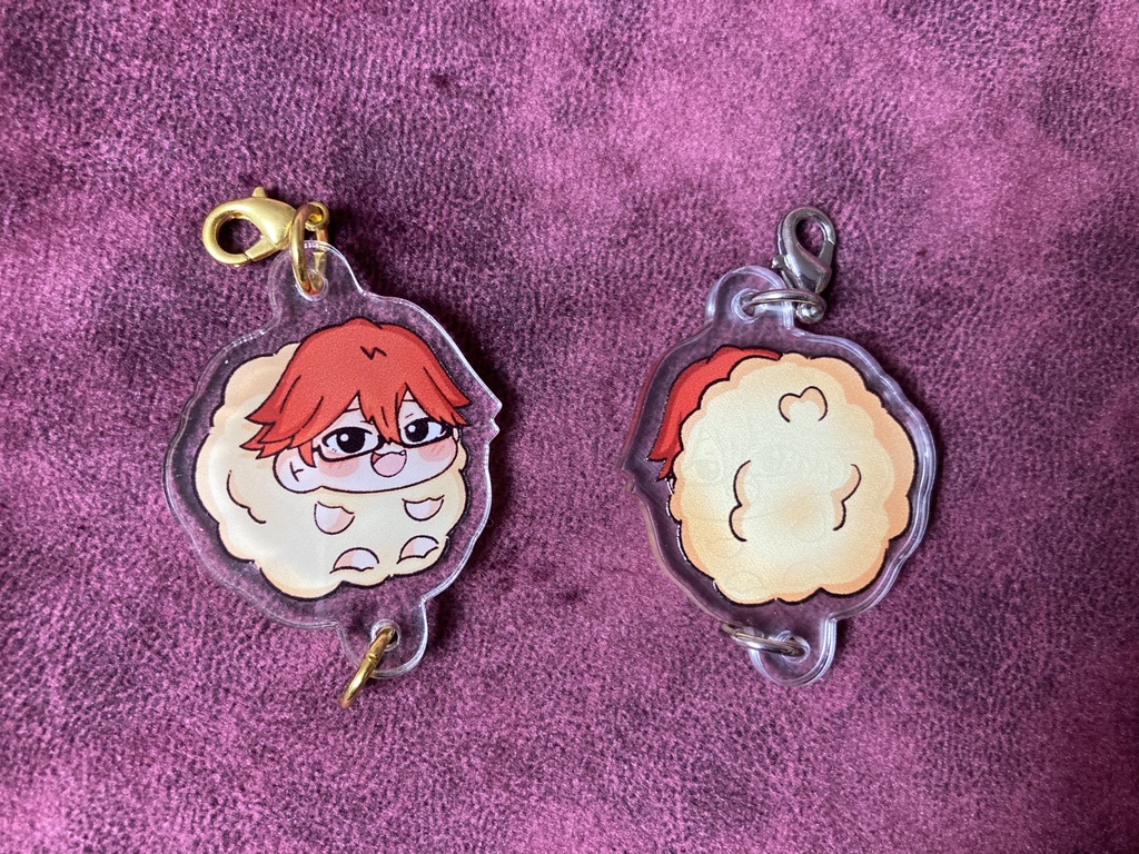 ポップコーンの妖精アクキー