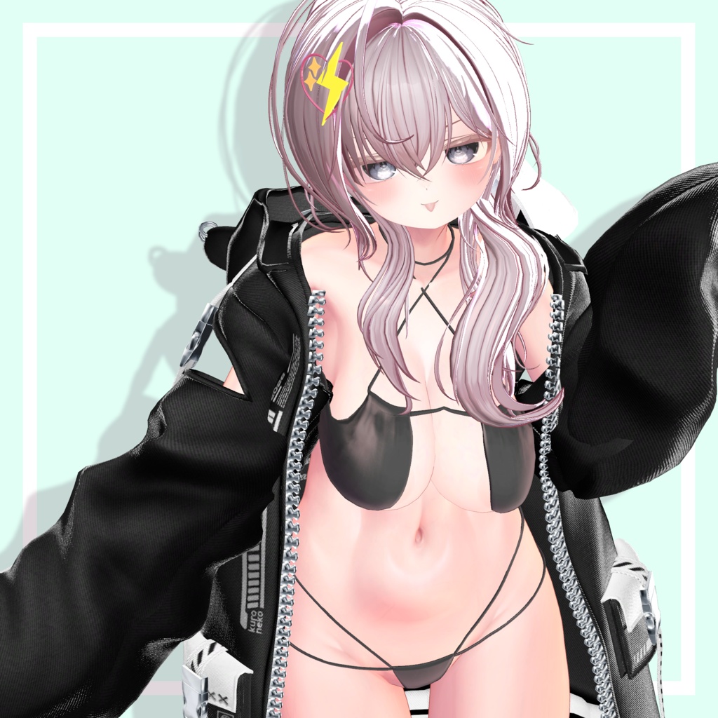 Lovivit01 💜 cross halter bikini 【13Avatar対応】