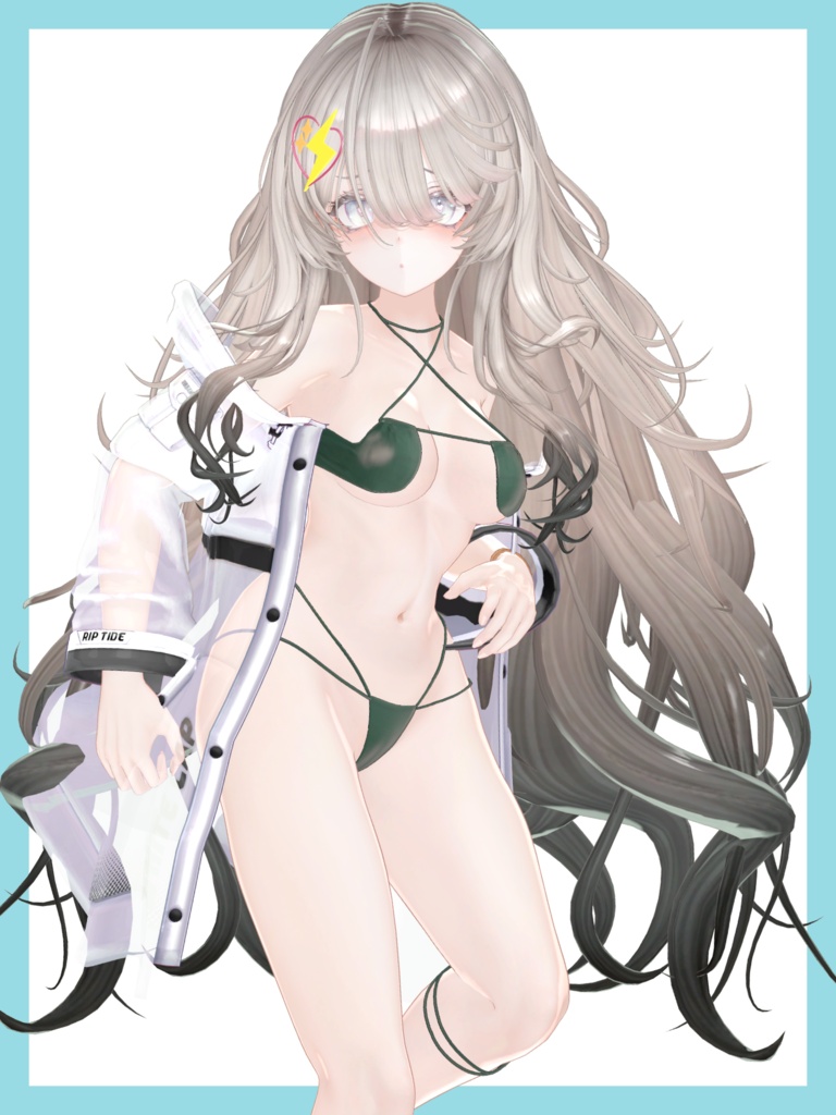 Lovivit01 💜 cross halter bikini 【13Avatar対応】