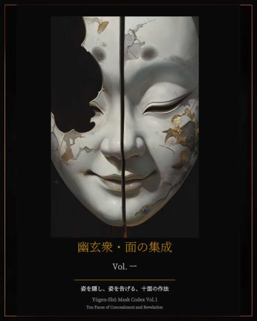 面の集成 Vol.1 / Men-no-Shūsei Vol.1 — 幽玄衆 十面の作法を集めし図録