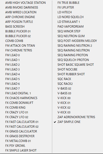 LET'S TRY HI-TECH 02 (SERUM 2 PRESETS)