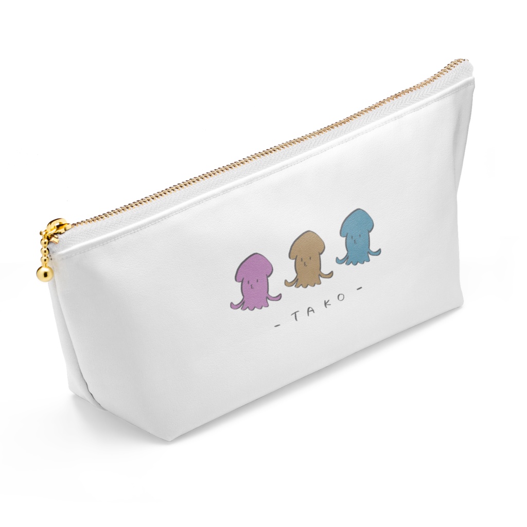 いか(たこ)(いか)さんポーチ