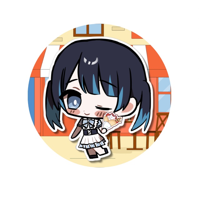 2月限定缶バッジ