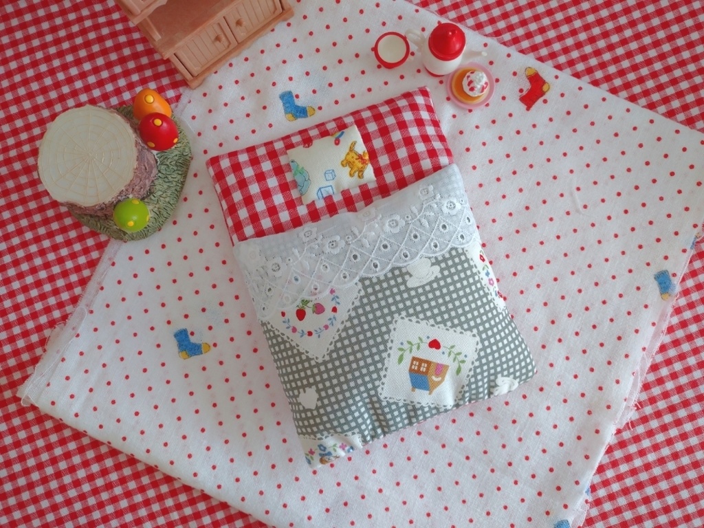 ポケット型おふとん(レトロカントリー)