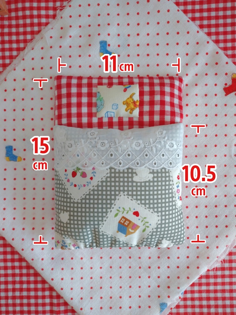 ポケット型おふとん(レトロカントリー)