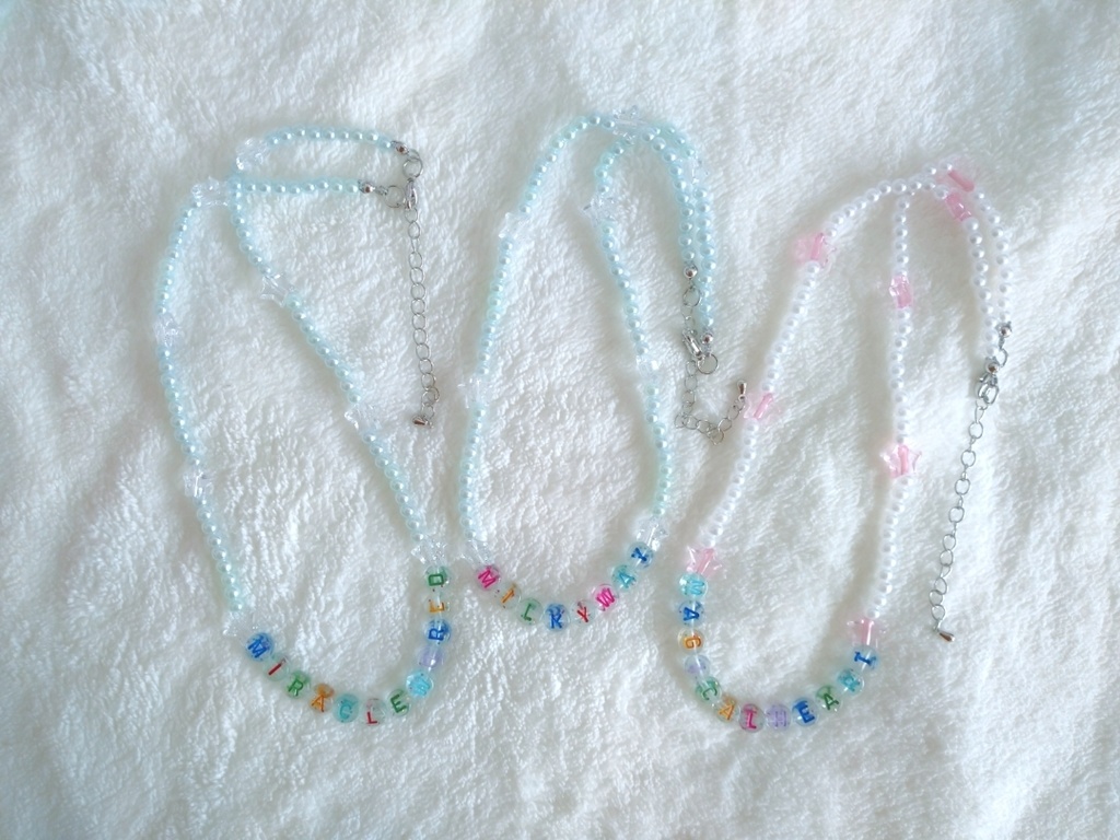 夢見る⋆⸜メルヘンワード⸝⋆ネックレス