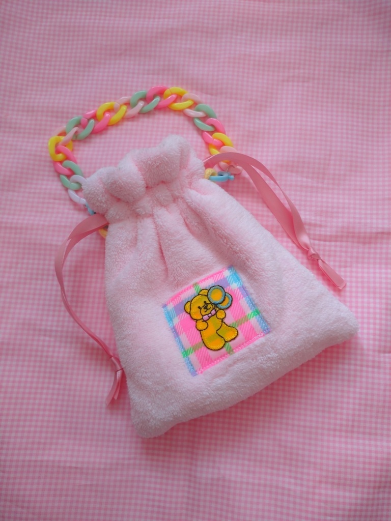 2way仕様のちょこっとおでかけ巾着バッグ(ミニ)