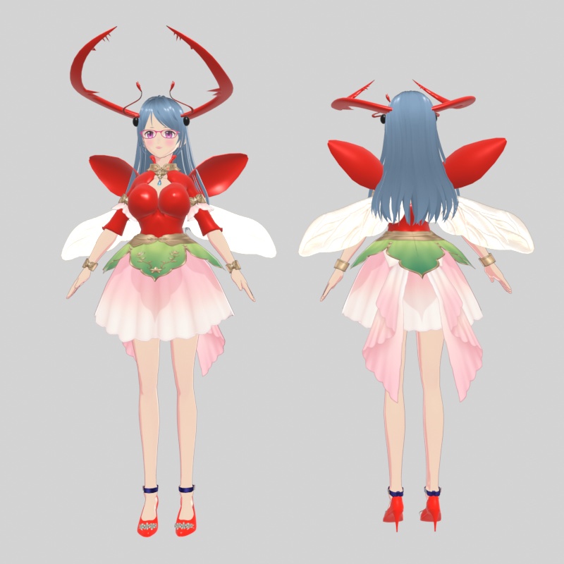 3Dモデル(VRChat・VTuberアバタ-)