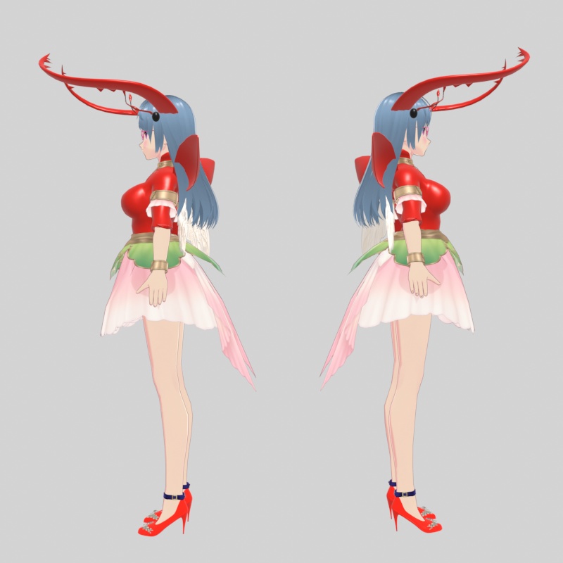 3Dモデル(VRChat・VTuberアバタ-)