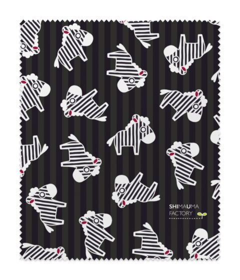 ころころしまうま(メガネ拭き)