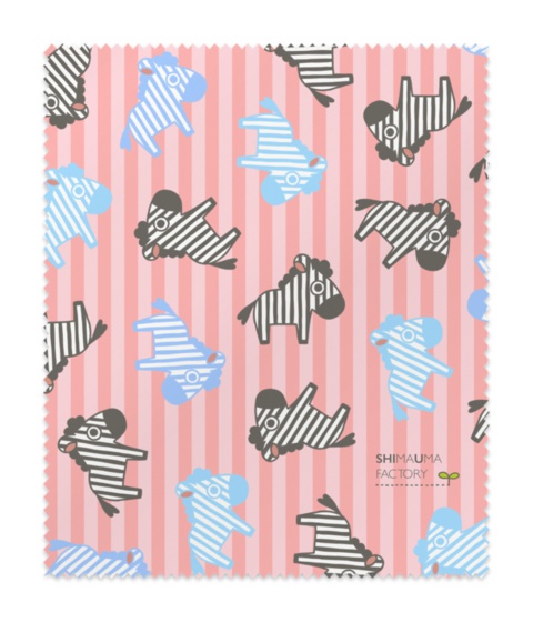 ころころしまうま(メガネ拭き)