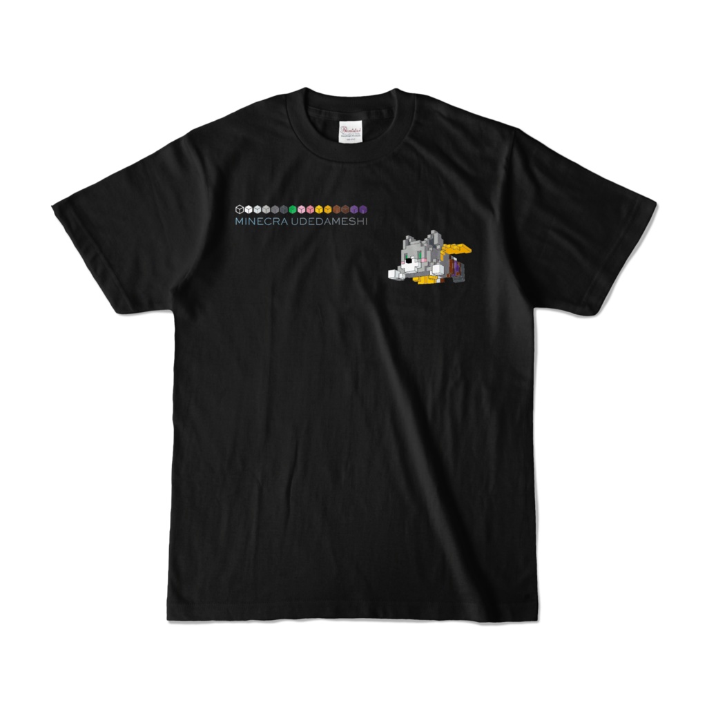 フライングクーにゃんTシャツ【黒】