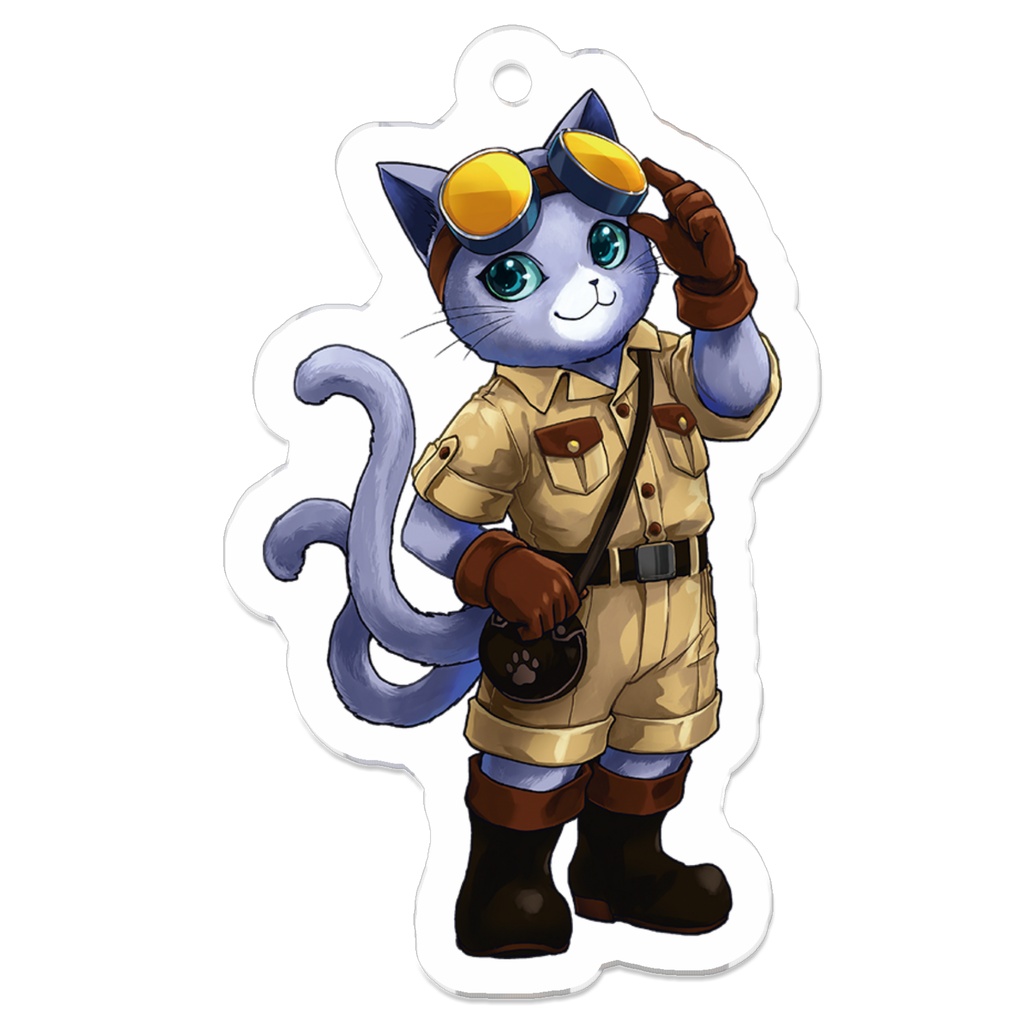 たんさクーにゃんアクリルキーホルダー