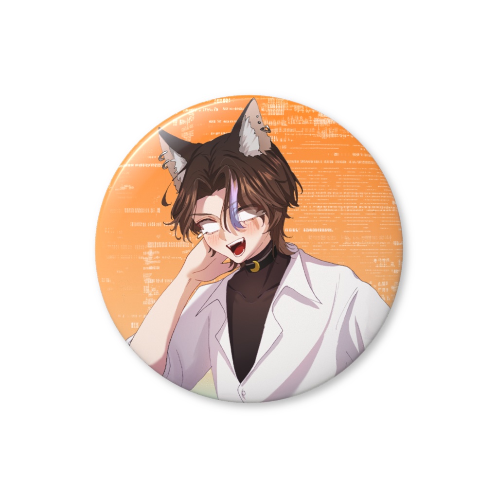 缶バッジ (爆笑)