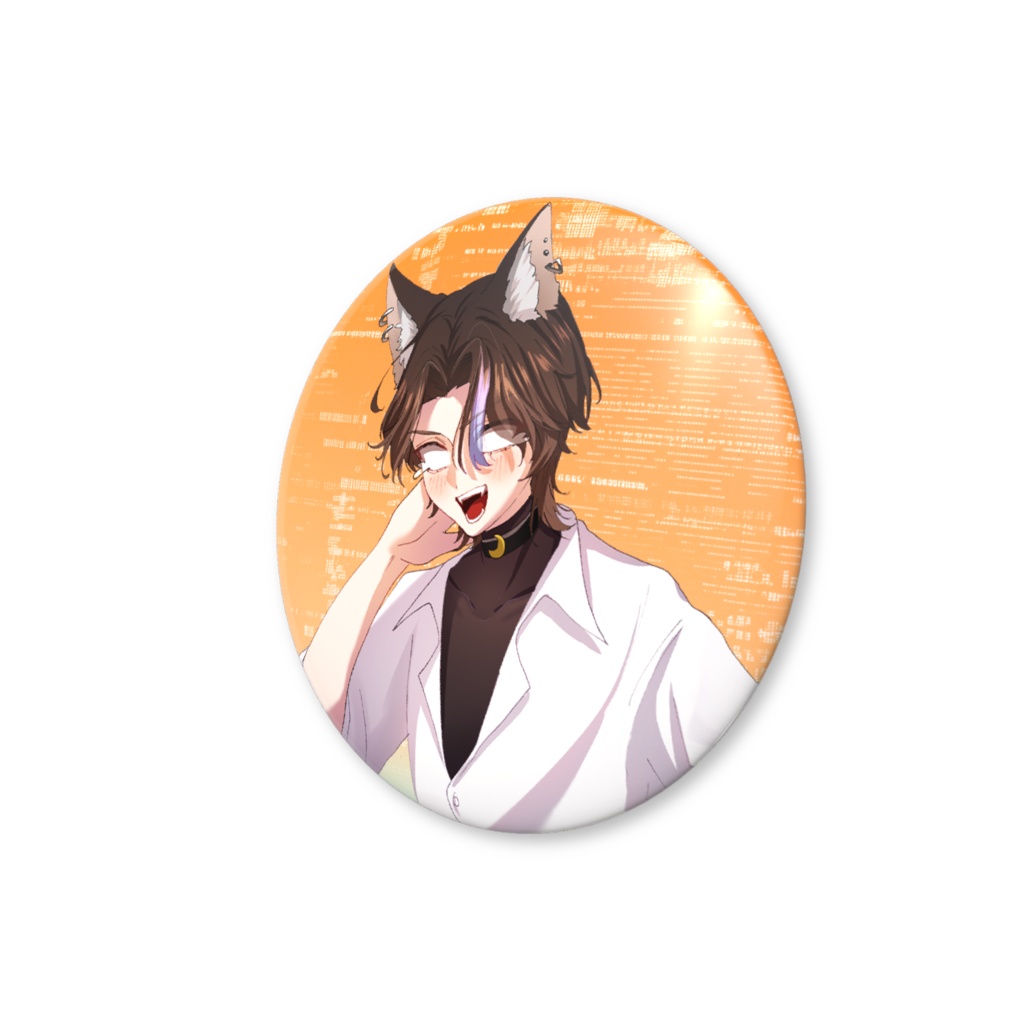 缶バッジ (爆笑)