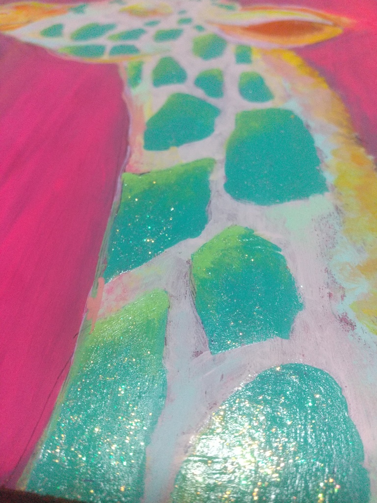 自分を誇るキリン