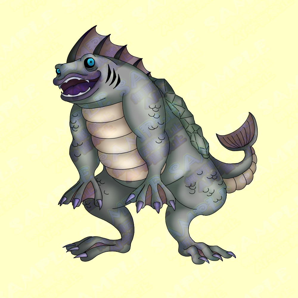 某RPG風クトゥルフ神話生物素材【10+2種】