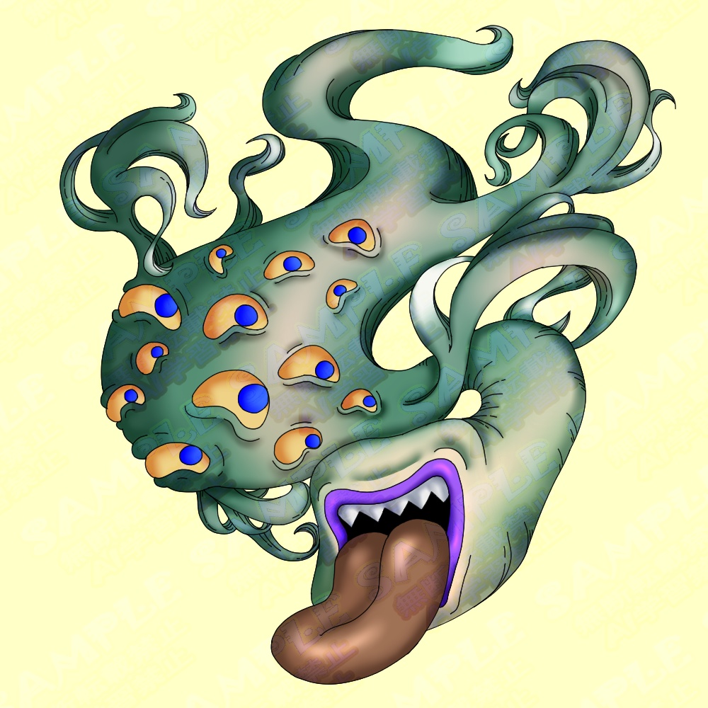 某RPG風クトゥルフ神話生物素材【10+2種】