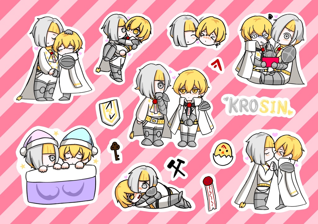 クロシンA5シール