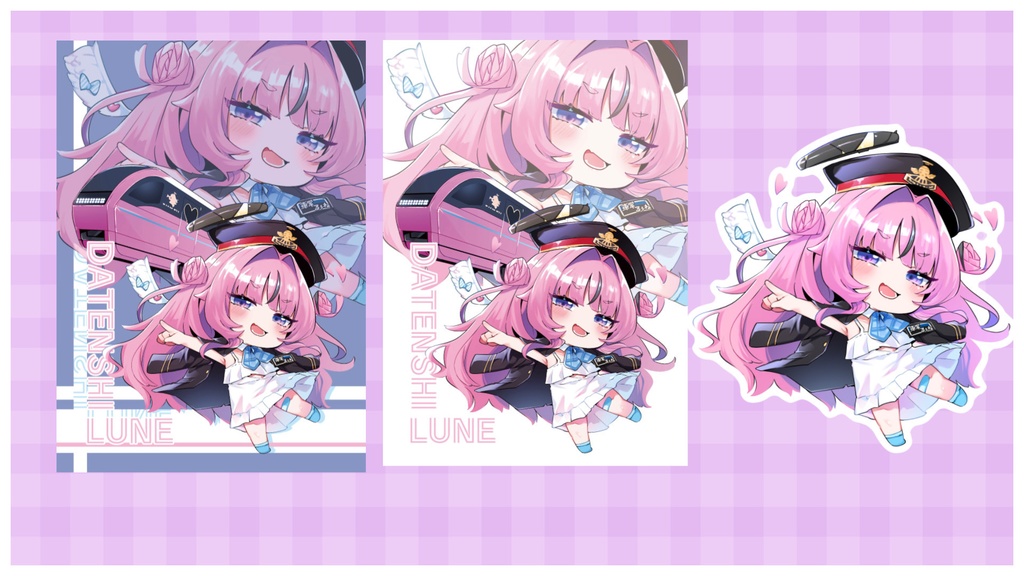 【受注生産】駄天使るぅね♡3周年記念グッズ