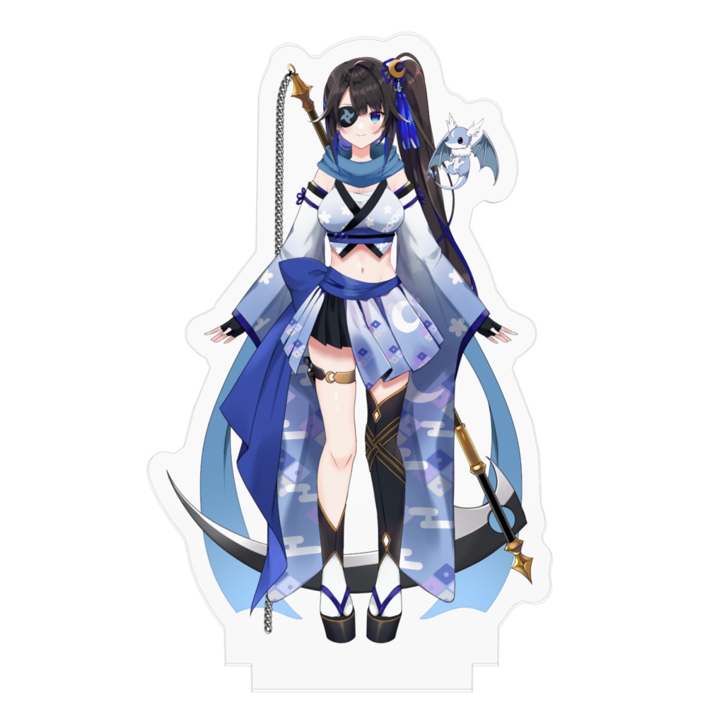 月又蒼葉 アクリルフィギュア