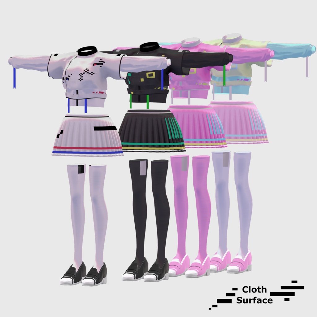 6アバター対応 ClothSurface (クロス・サーフェス)