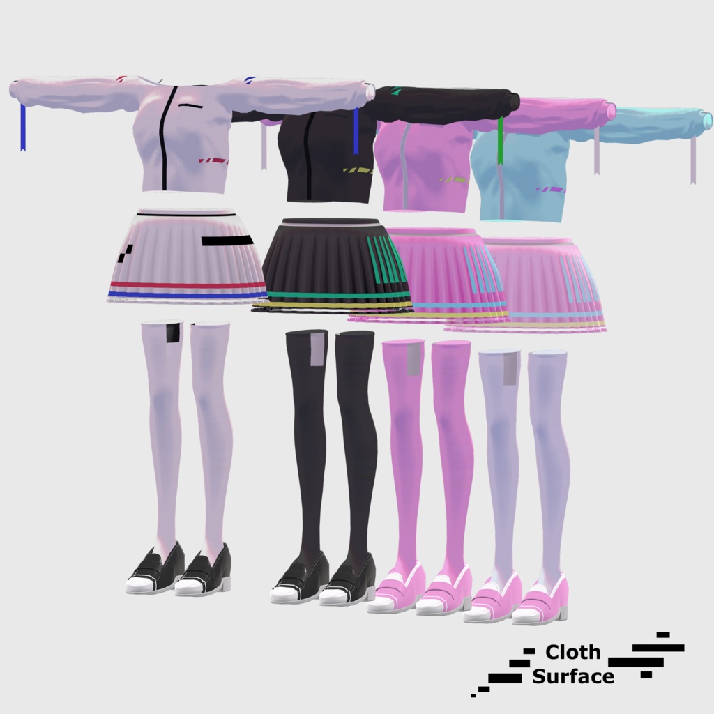 6アバター対応 ClothSurface (クロス・サーフェス)