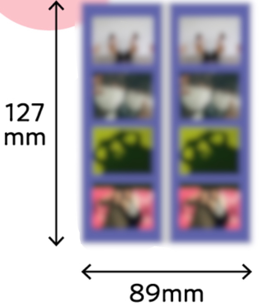 7月思い出 プリクラ風ブロマイド