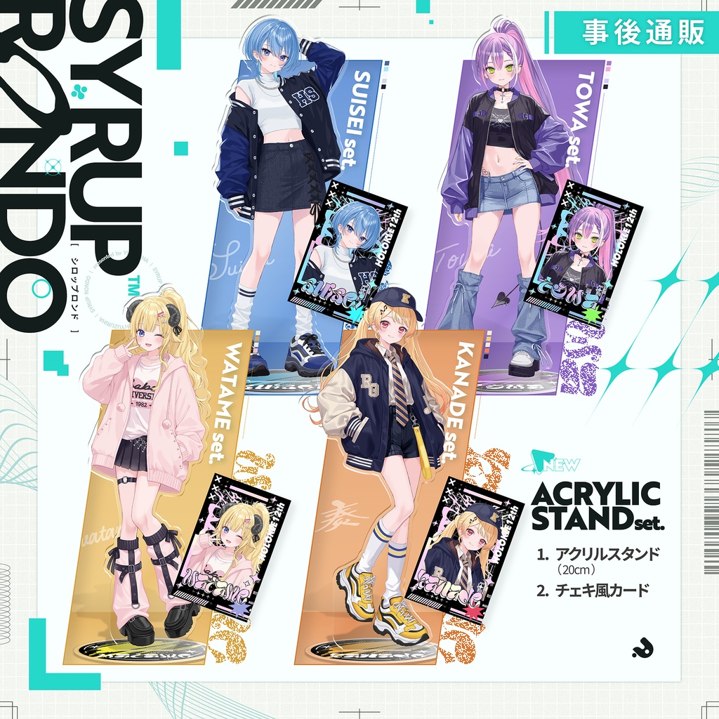 【ホロクル12th】アクスタ・チェキセット【非公式】