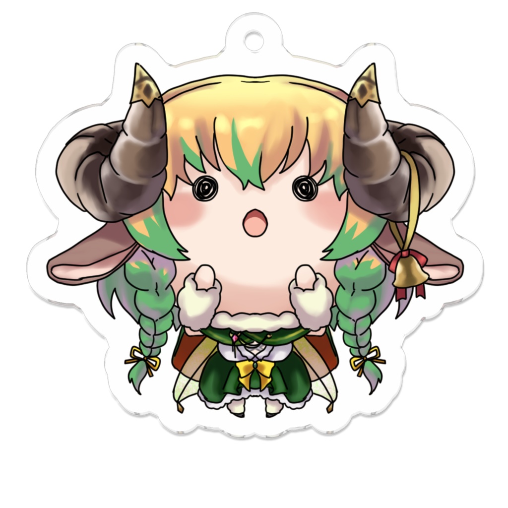 もちもちコロさんアクリルキーホルダー